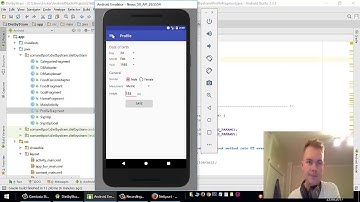 Android Calorie Counter App  - 26 User and goals