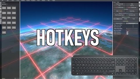 Distance Level Editor Tutorial | Basic Hotkeys