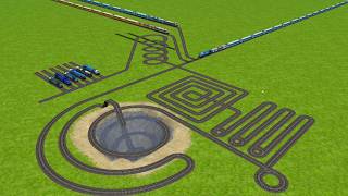 🚆 Can These Trains Complete This Impossible Track? screenshot 3