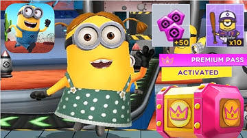 Minion Rush Girl open PREMIUM CRATE fullscreen gameplay walkthrough android ios