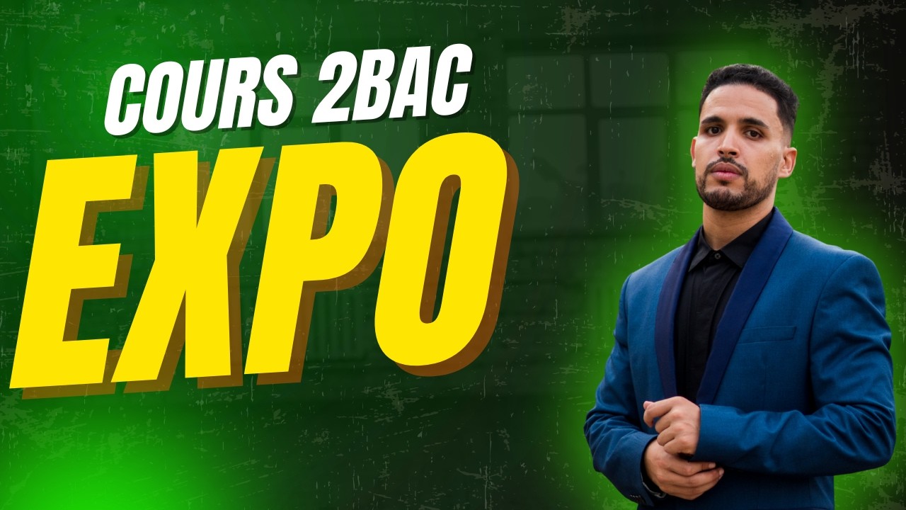 Fonction Exponentielle exp(x) 📘 | Cours | Maths 2 Bac Maroc 2026