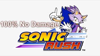 Sonic Rush - 100% Full Game Walkthrough (No Damage / All S Ranks)