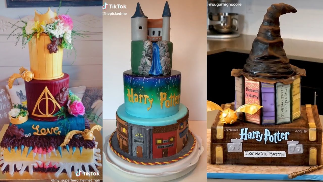 Top 20 Harry Potter Cakes  TikTok Compilation - YouTube