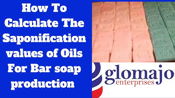 Producing Bar Soap Using The SAP VALUE METHOD...