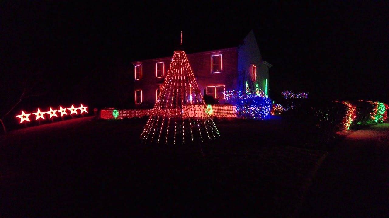 The Kolman Family Christmas Light Show 2020 Christmas Every Day