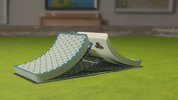 Blender Card Shuffle Animation