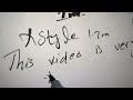 XStyle 1 7m This Video Is Very Interesting Hand Written Text XStyle 1 7m This Video Is Very Interesting Hand Written Text