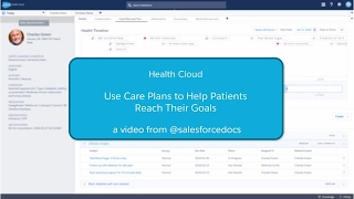 Health Cloud: Use Care Plans to Help Patients Reach Their Goals | Salesforce