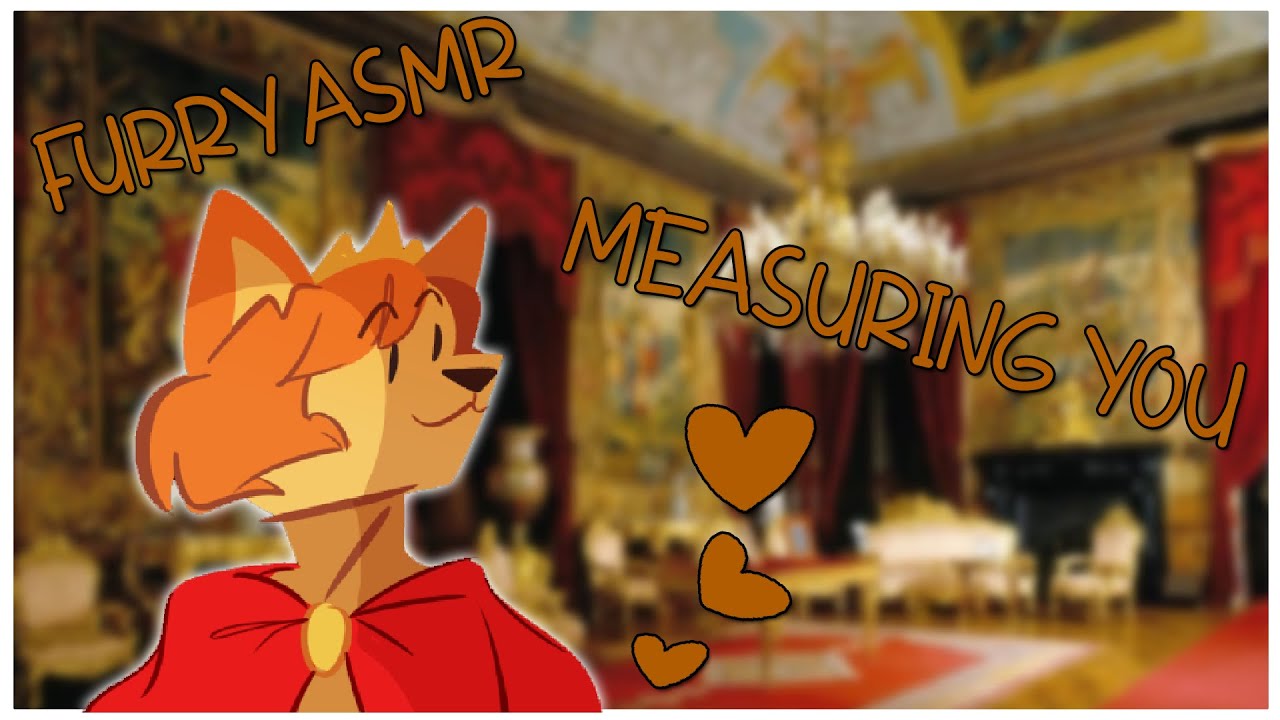 Getting Measured by Royalty (Writing sounds and Softly Spoken) || FURRY ASMR 🧡🐱