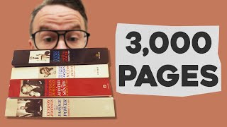 The author who wrote about the same man for 40 years