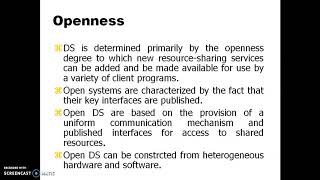 Distributed System-Design Issues