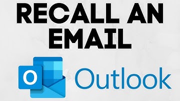 How to Recall an Email in Outlook - Unsend Email
