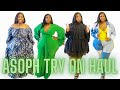 UNIQUE SUMMER ASOPH PLUS SIZE CLOTHING TRY ON HAUL | PRETTY NICI | 2X/3X