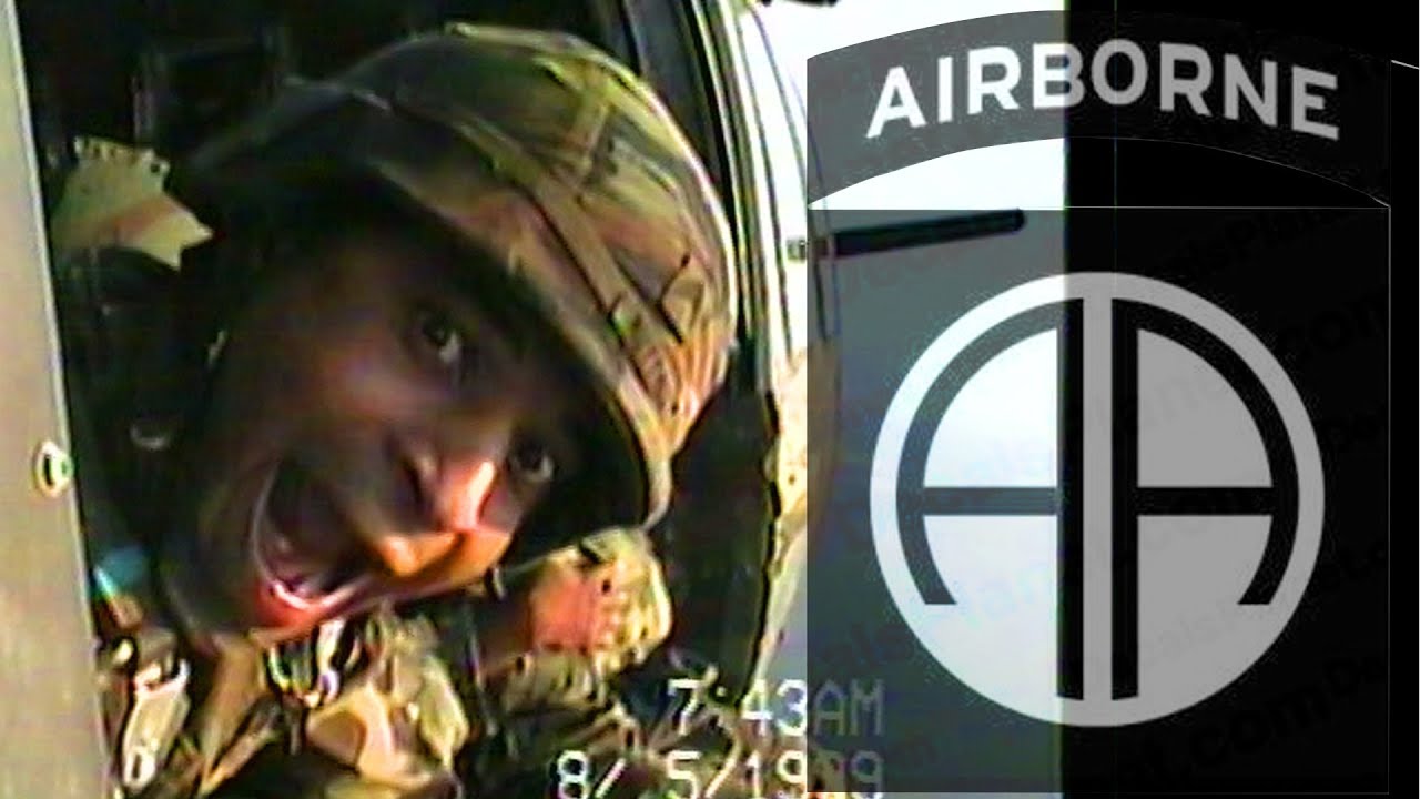 Fort Bragg Blackhawk Helicopter 82nd Airborne Rigger Proficiency Jump ...