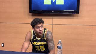 Eli Brooks Reacts To Michigan Basketball Loss To Ohio State