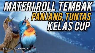 MATERI ROLL TEMBAK TERBAIK‼️ Untuk Murai batu, Cucak ijo, Kacer Part 179