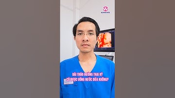 Đái tháo đường thai kỳ có được uống nước dừa không?