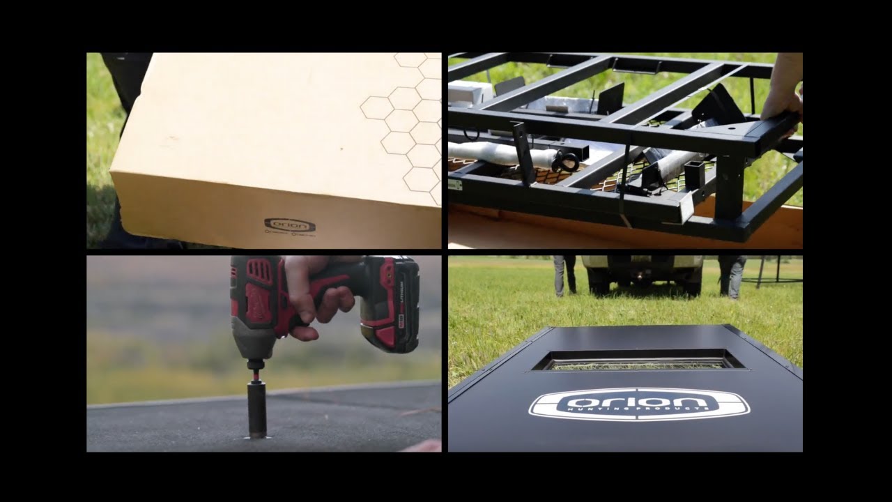 Orion Hunting Products Modular + Insulated Deer Hunting Blinds YouTube