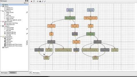 Pathomx (née MetaPath) Example Metabolomic Analysis