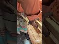 Making false celling in a pegion house with plastic mesh! 🕊️🏠#house #woodwork #woodworking