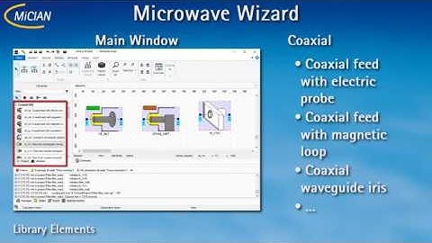 µWave Wizard: Project Browser