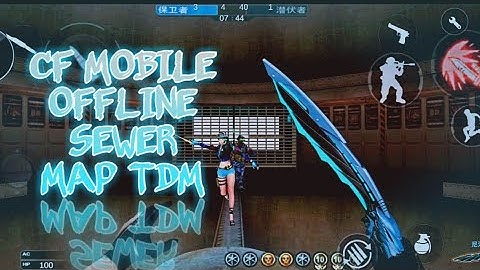Crossfire Offline Android GZCF v2.42 | TDM | CF Sewers Map | Offline FPS Android Gameplay