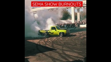 SEMA-2021 Burnouts #shorts #semashow2021 #burnout