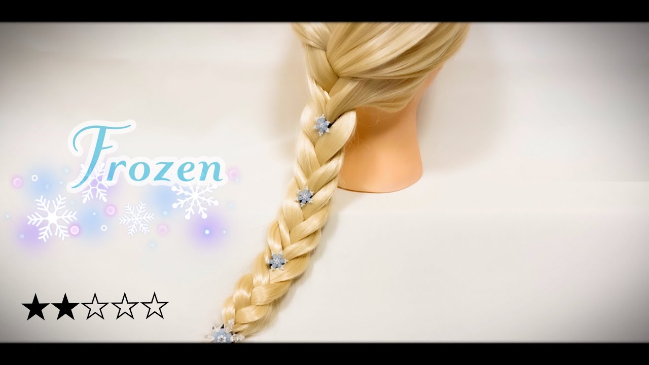 子供がよろこぶ ラプンツェル ヘアアレンジ Rapunzel Hair Tutorial Youtube