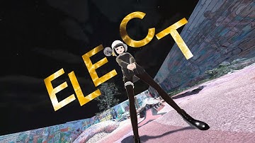 【VRoid】ELECT@VRM Live Viewer(motion&camera data is for MMD)【VRMLiveViewer】