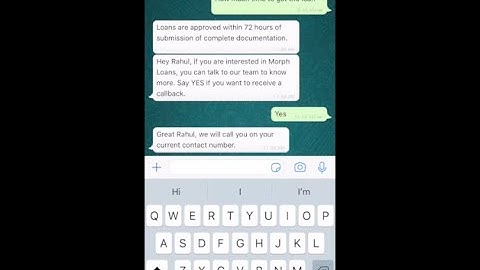 WhatsApp Chatbot Demo - Morph.ai