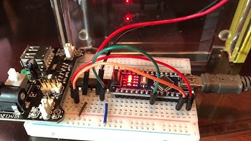 Short breadboard and Arduino Nano