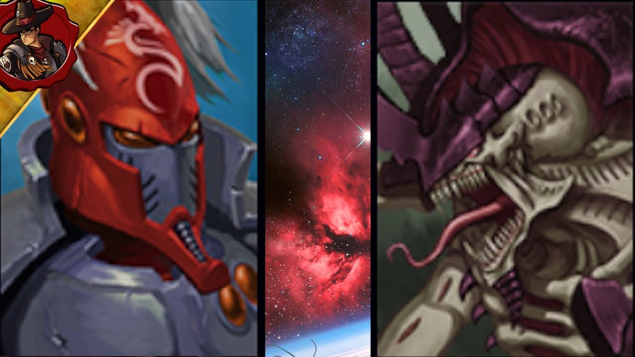 Corsair vs Tyranid | Pointy Ears Taste Yom | Battlefleet Gothic Armada 2.