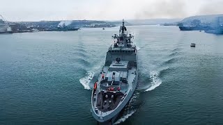 Выход Кораблей Чф На Учения В Акватории Черного Моря