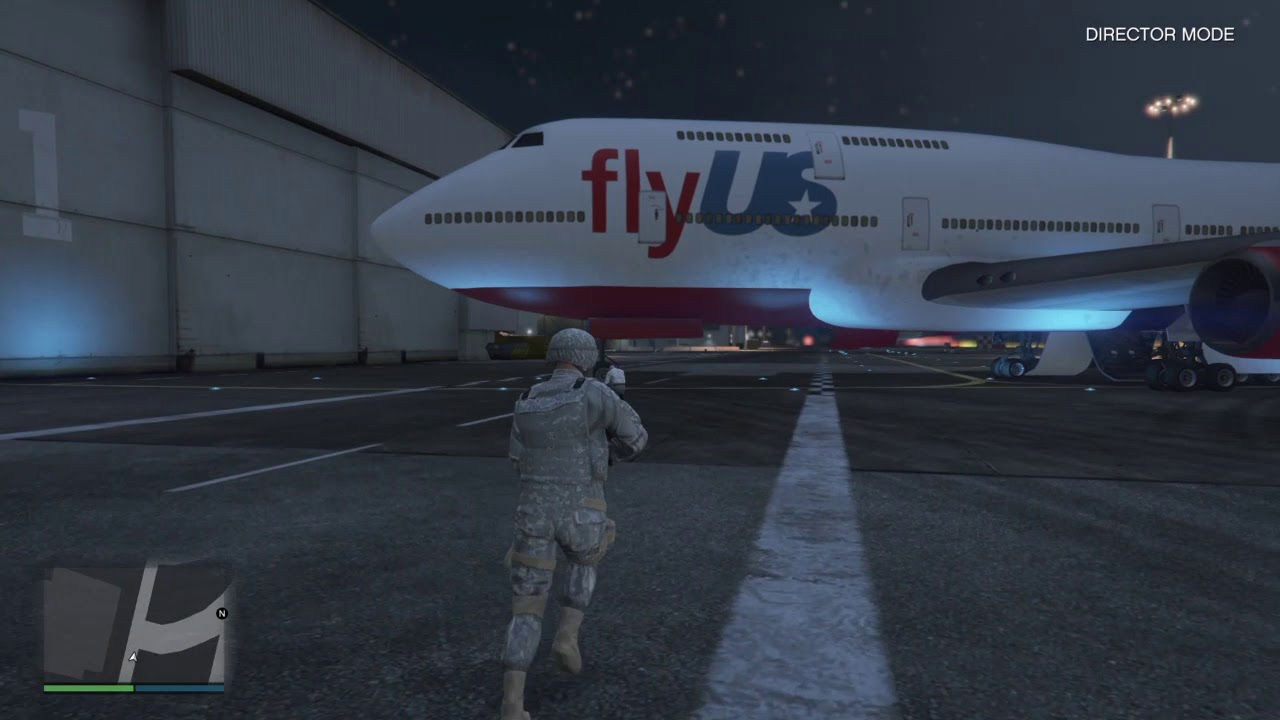 How to get and fly big planes in GTA5 no mods or cheats YouTube