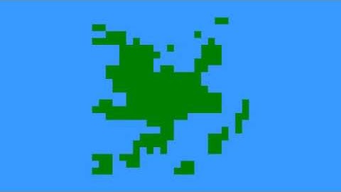 Random Maps #1 - Island (Python & Pygame)