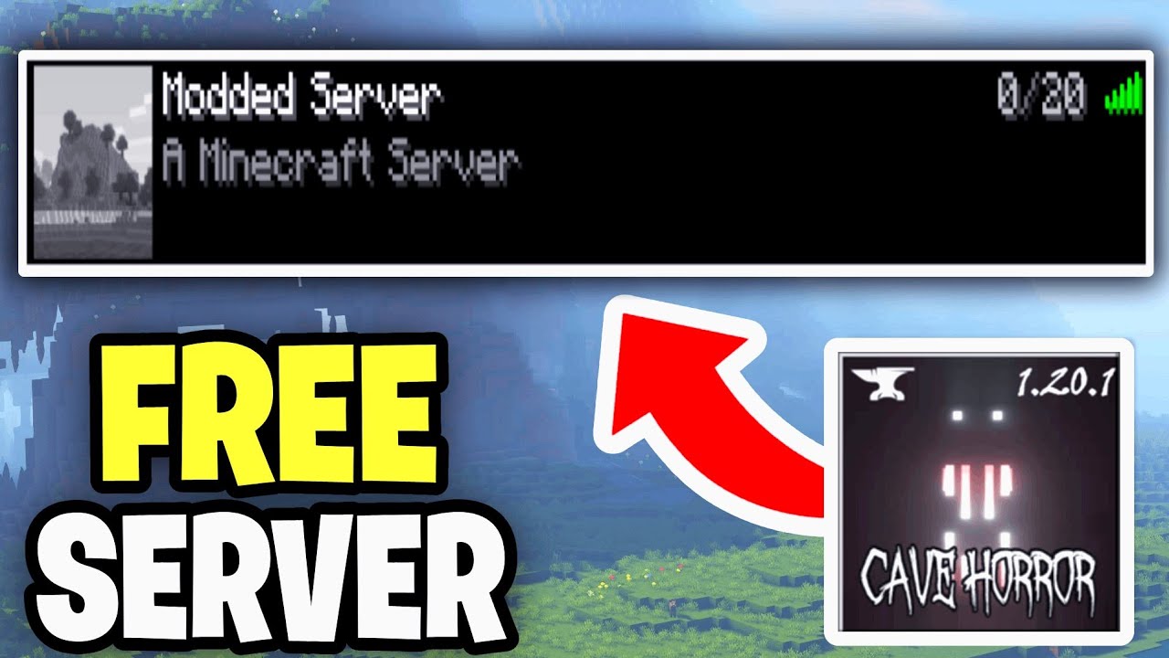 How To Make Cave Horror Project Server! - Tutorial - YouTube