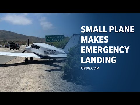 Small plane makes
