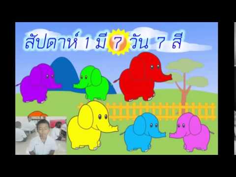 โรงเรียนดงเกตุ ป.3 ฝึกท่องจำท่องสีประจำวันตามคลิบ ต. สามพราน อ.สามพราน จ.นครปฐม