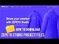 ZEPETO STUDIO PROJECT FILES: How to download and extract ...