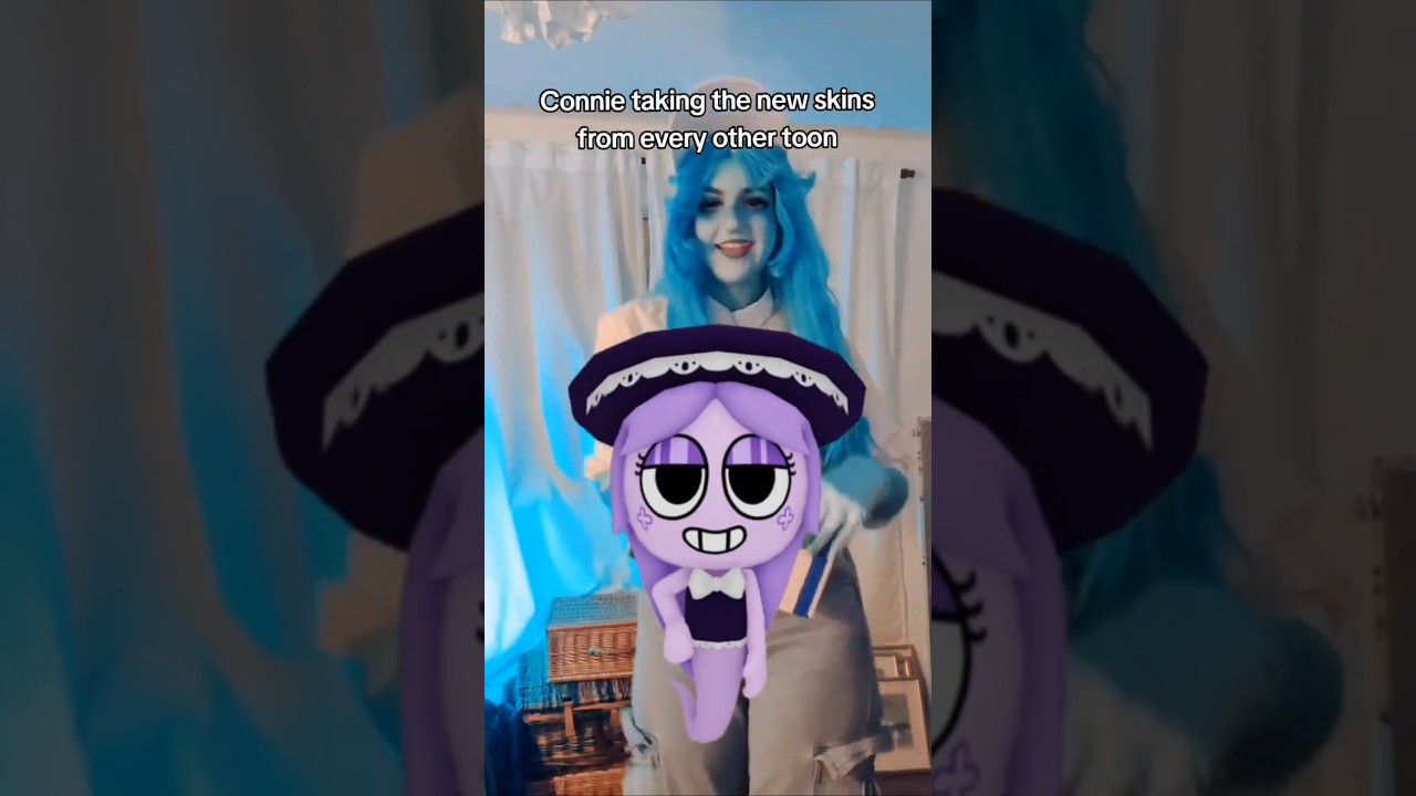 she's TAKING ALL THE SKINS 