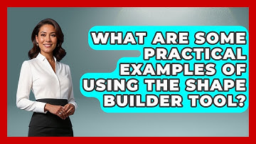 What Are Some Practical Examples Of Using The Shape Builder Tool? - Graphic Design Nerd