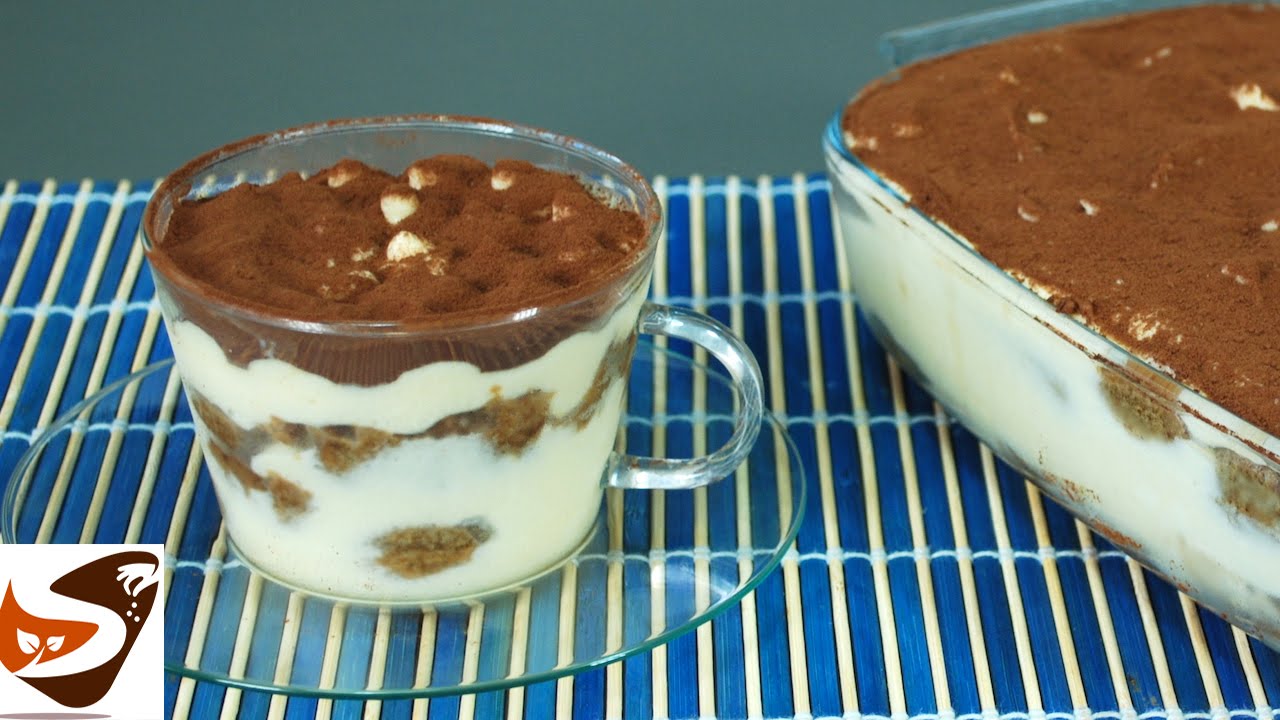 Ricetta tiramisù con panna