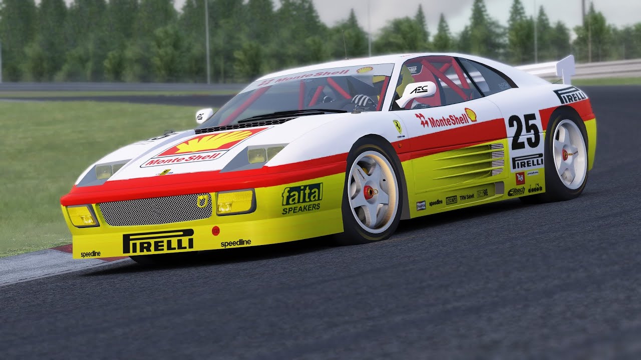 Assetto Corsa - Ferrari 348 GTC-LM 1994 [BPR] - YouTube