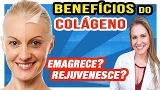 Benefícios do Colágeno - Bom para Pele Mesmo? Cabelos? Unhas? Emagrece? [COMO USAR]