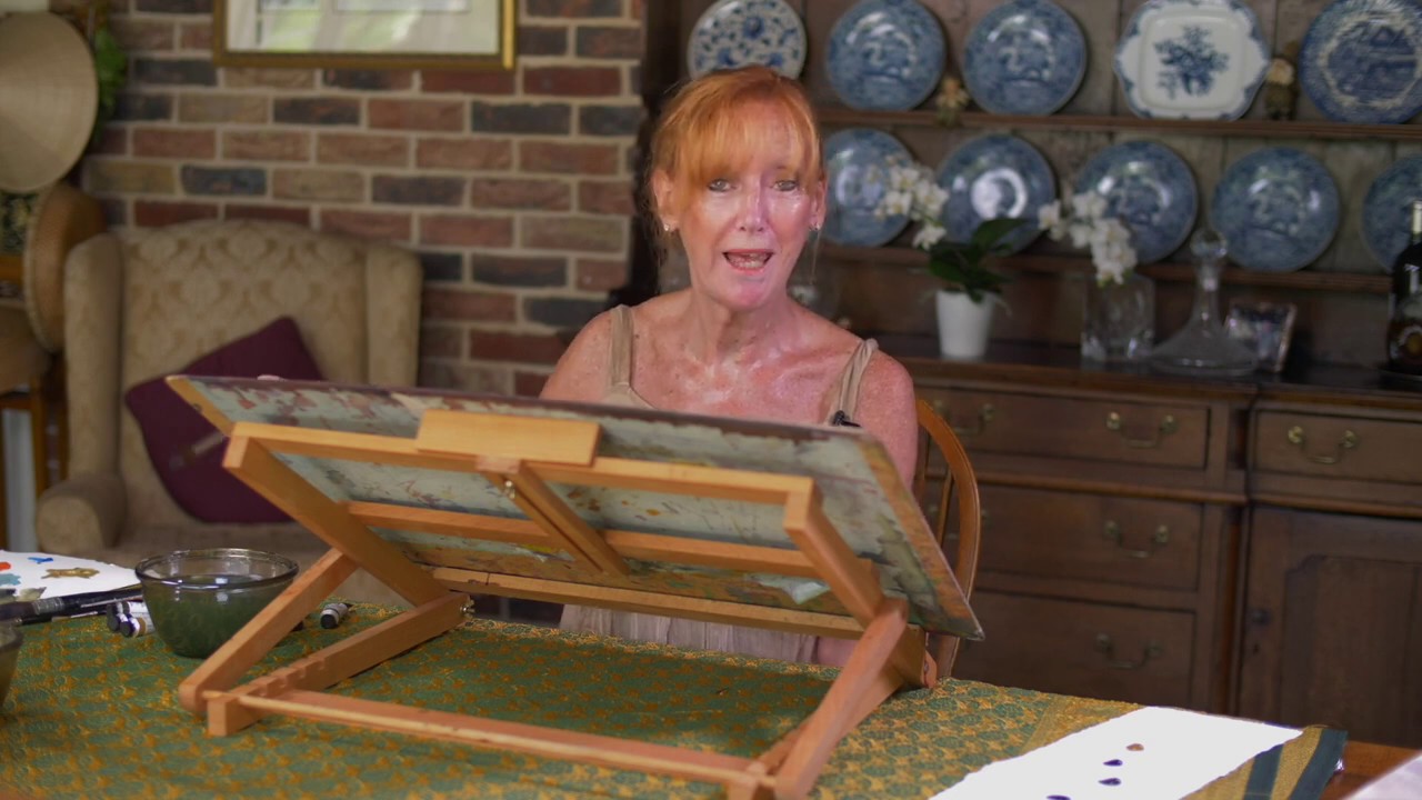 Jean Haines’ Master Artist Set - Greens.  DANIEL SMITH Watercolor Set