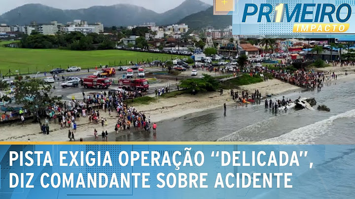 Comandante afirma que aeroporto de Ubatuba (SP) não era ideal | Primeiro Impacto (09/01/25)