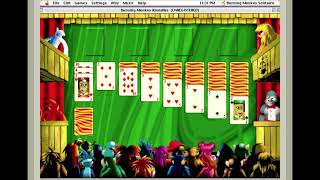 Burning Monkey Solitaire 2002 On Clic Macintosh