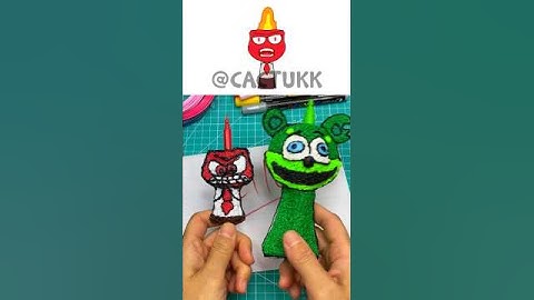 I made a Incredibox Sprunki OC: Anger (from Inside Out) @cactukk  with 3D PEN #incredibox