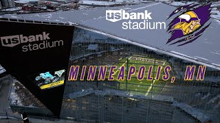 U.S. Bank Stadium and Downtown Minneapolis | Aerial Tour | December 2022