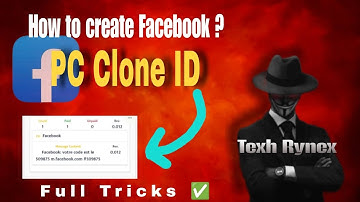 How to Create unlimited | Pc clone Facebook Accounts ,How to sell |.            